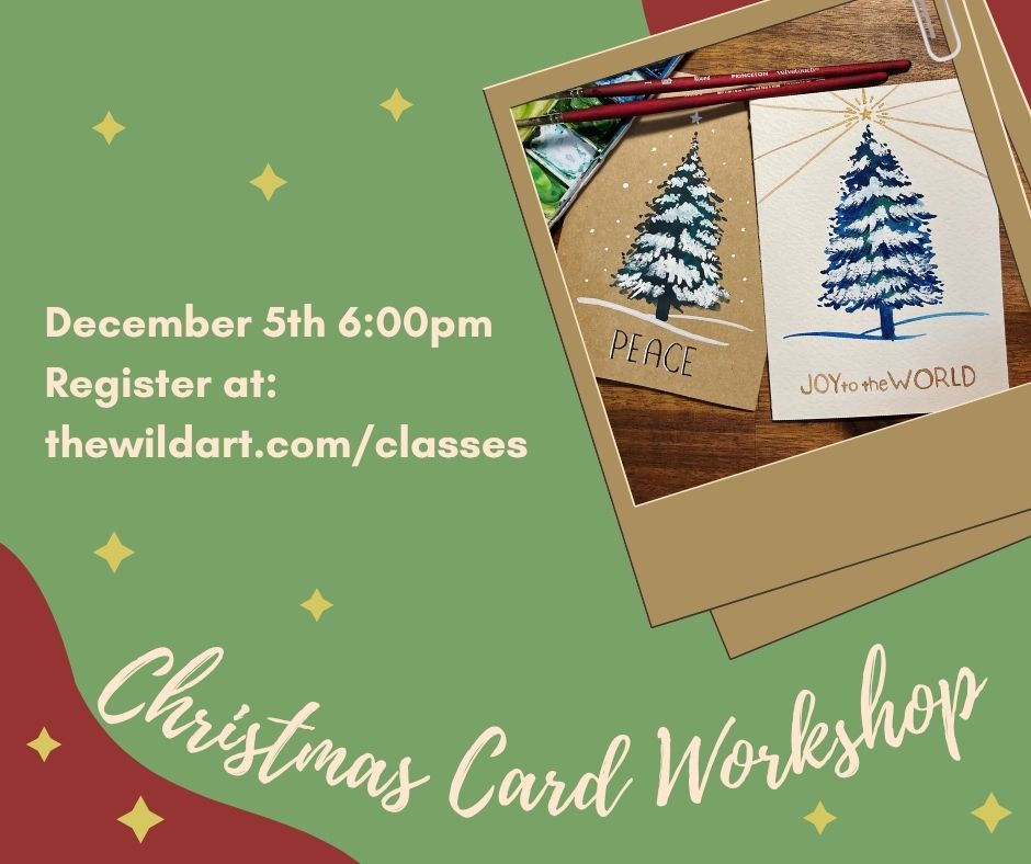 Watercolor Christmas Card Workshop