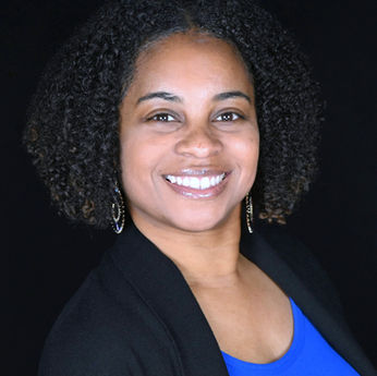 smiling woman of color