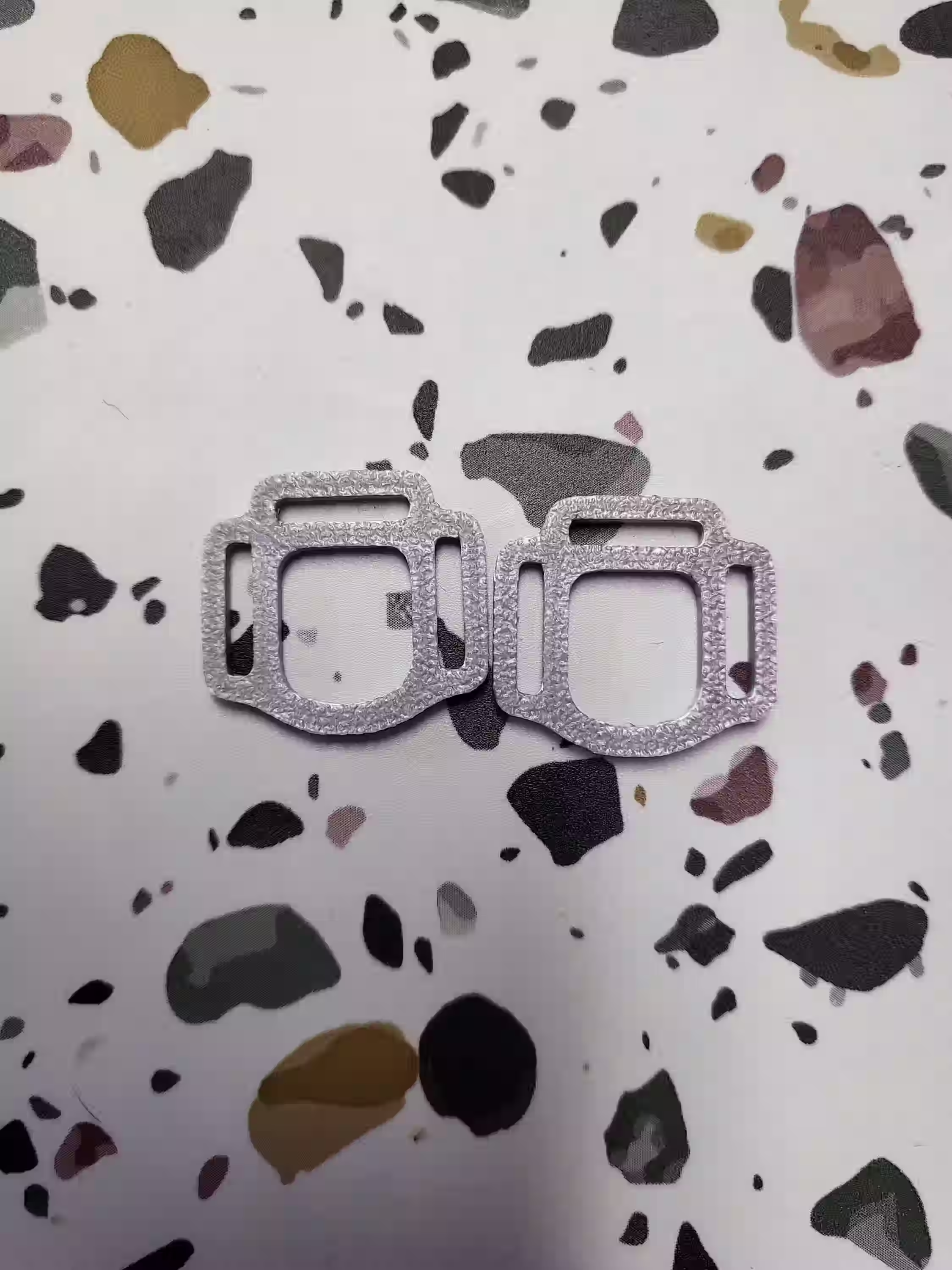 3d Printed hobbyhorse halter pieces.