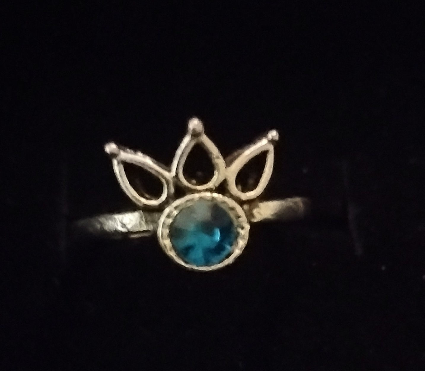 Blue Stone Fashion Ring
