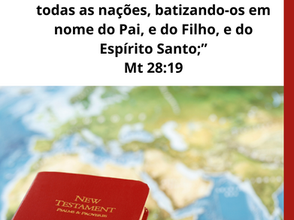 PREGAI O EVANGELHO!