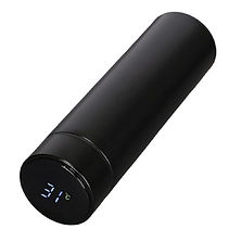 Garrafa Térmica c/Sensor de Temperatura em Led - Café ou Água.