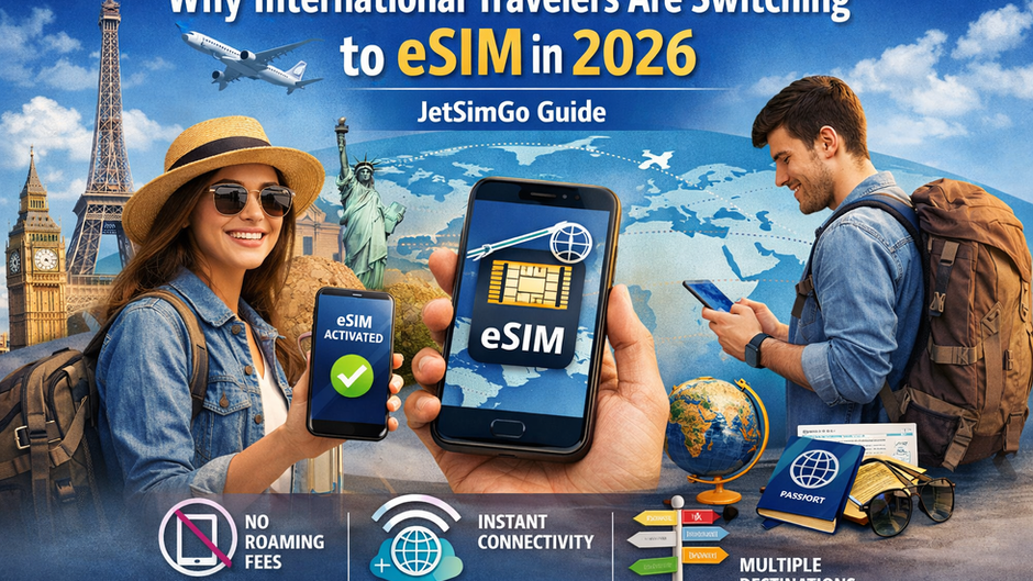 Why International Travelers Are Switching to eSIM in 2026 – JetSimGo Guide