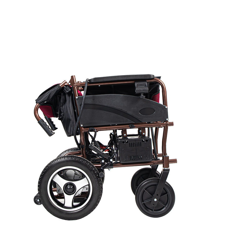 Miniatura: Silla de Ruedas Motorizada Plegable. 117LA