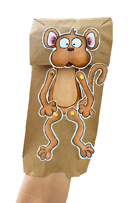 Mindiful Marty Paper Bag Puppet