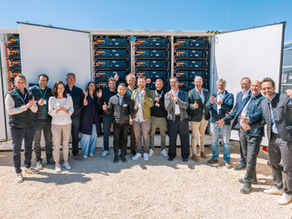 Das Team green flexibility bei der Eröffnung