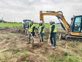 Spatenstich für erstes Batteriespeicherprojekt in NRW – 500 MW an weiteren Projekten in Westfalen geplant