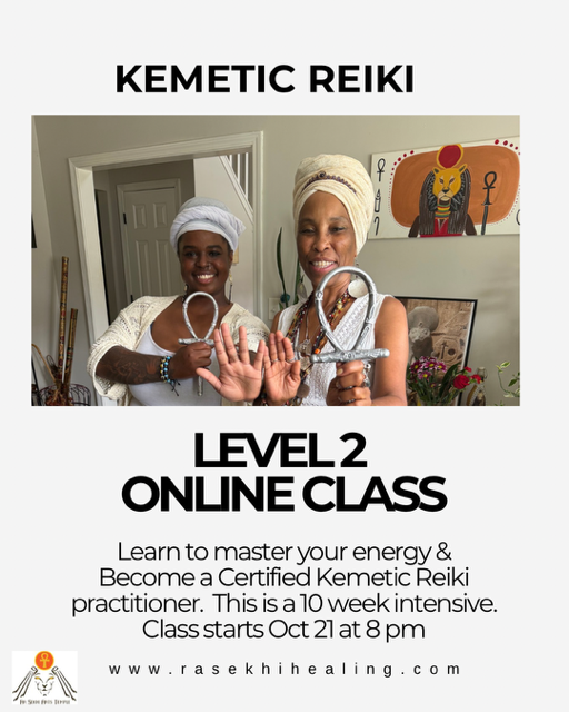 Kemetic Reiki Level 2 Online