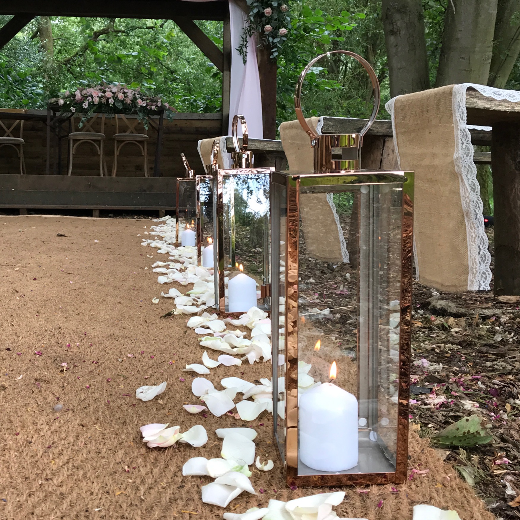 COPPER LANTERNS