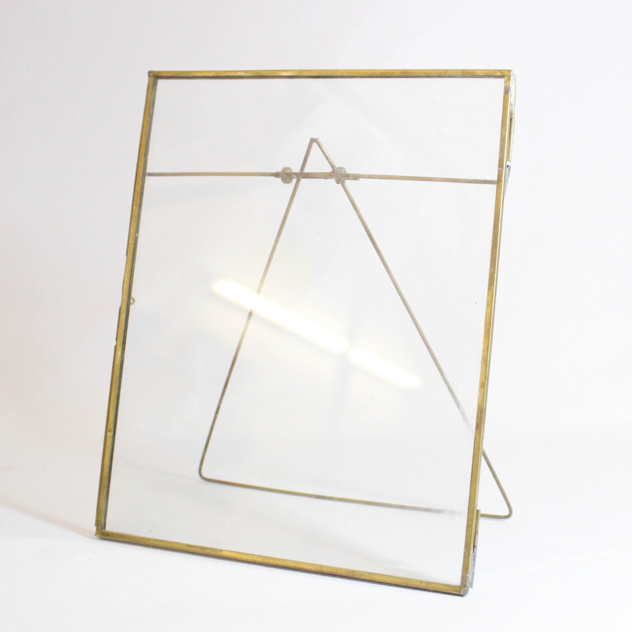 BRASS PICTURE FRAMES 8X10"