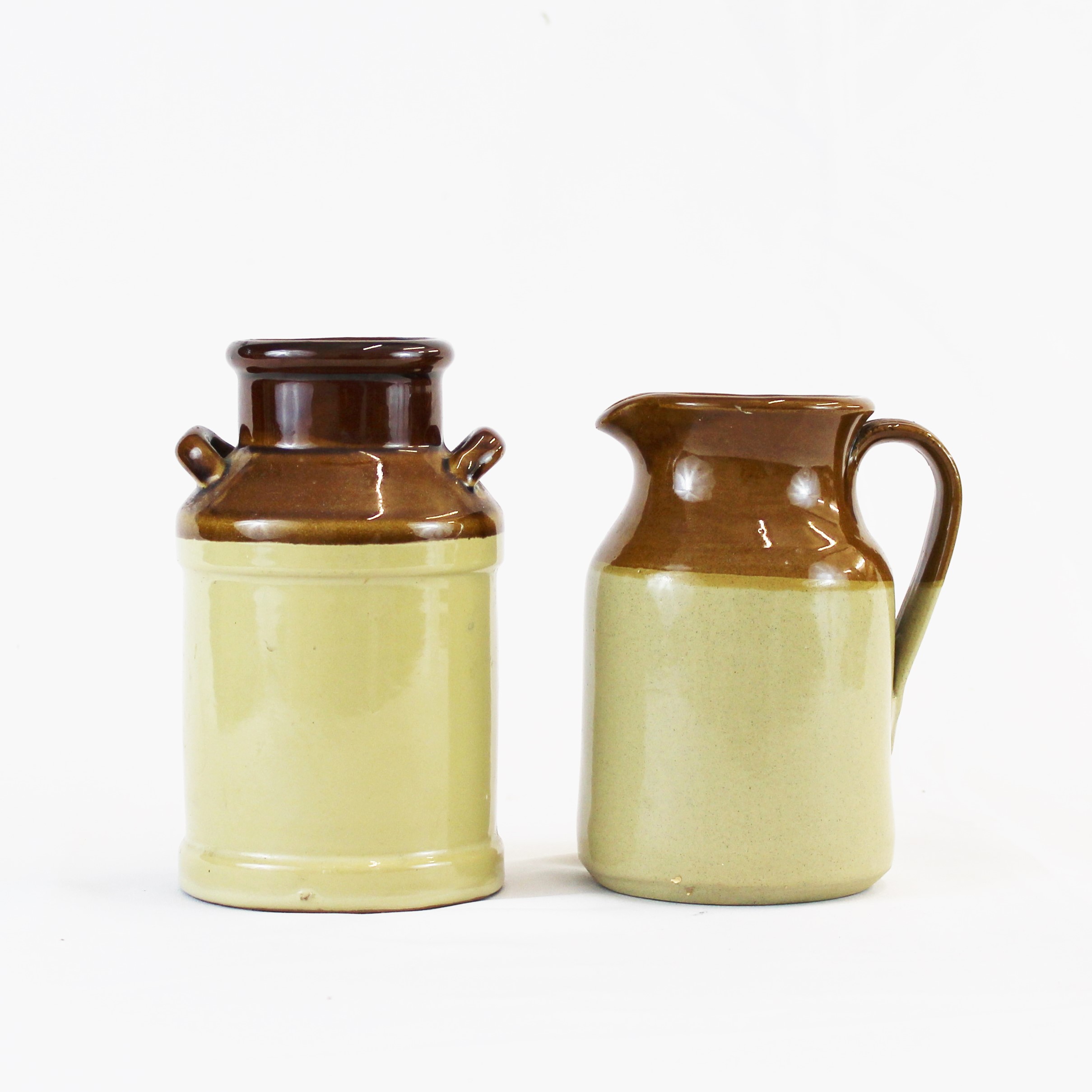 SMALL STONEWARE VASES