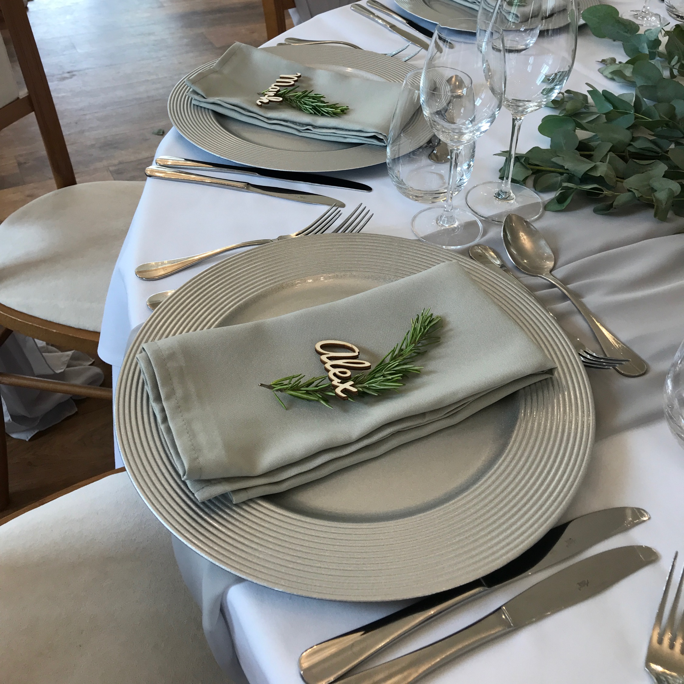DOVE GREY NAPKINS
