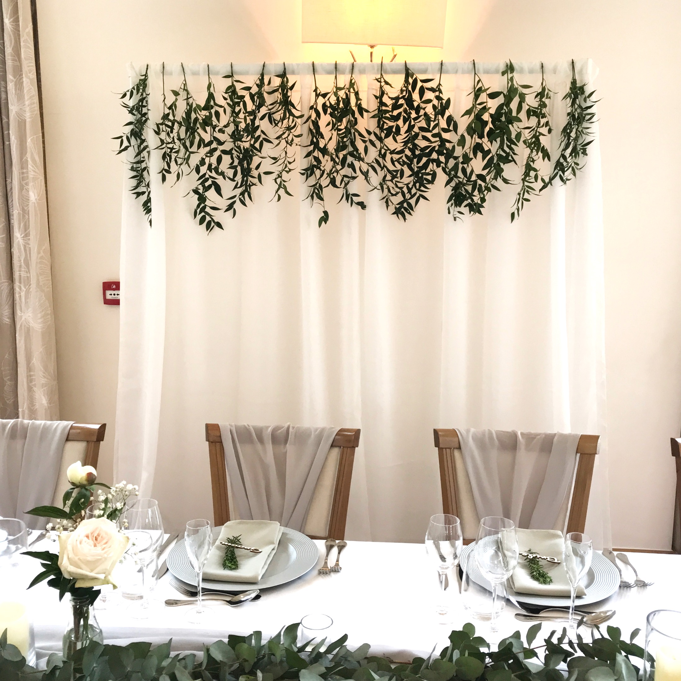 GREENERY DRAPE BACKDROP