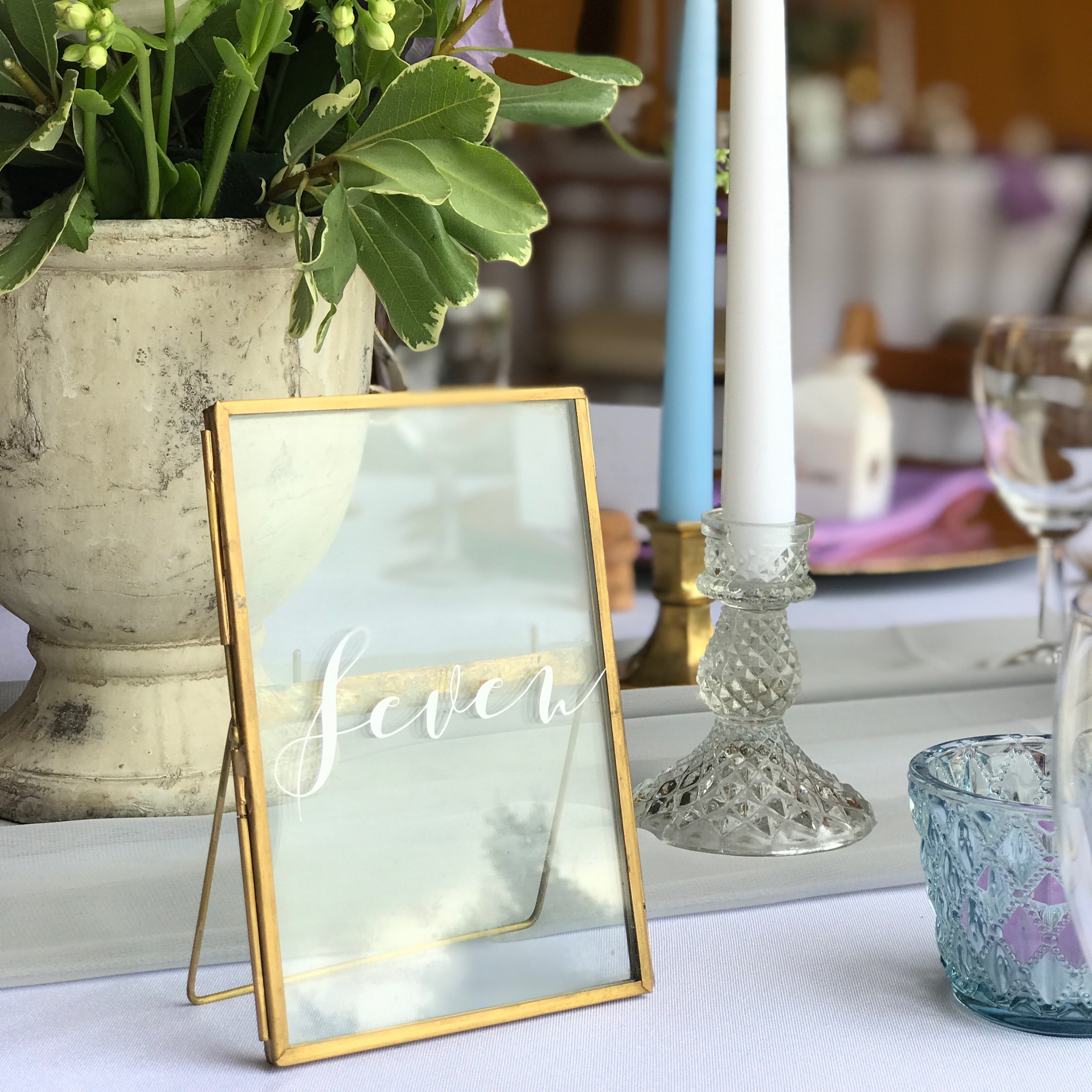 FRAME TABLE NUMBERS
