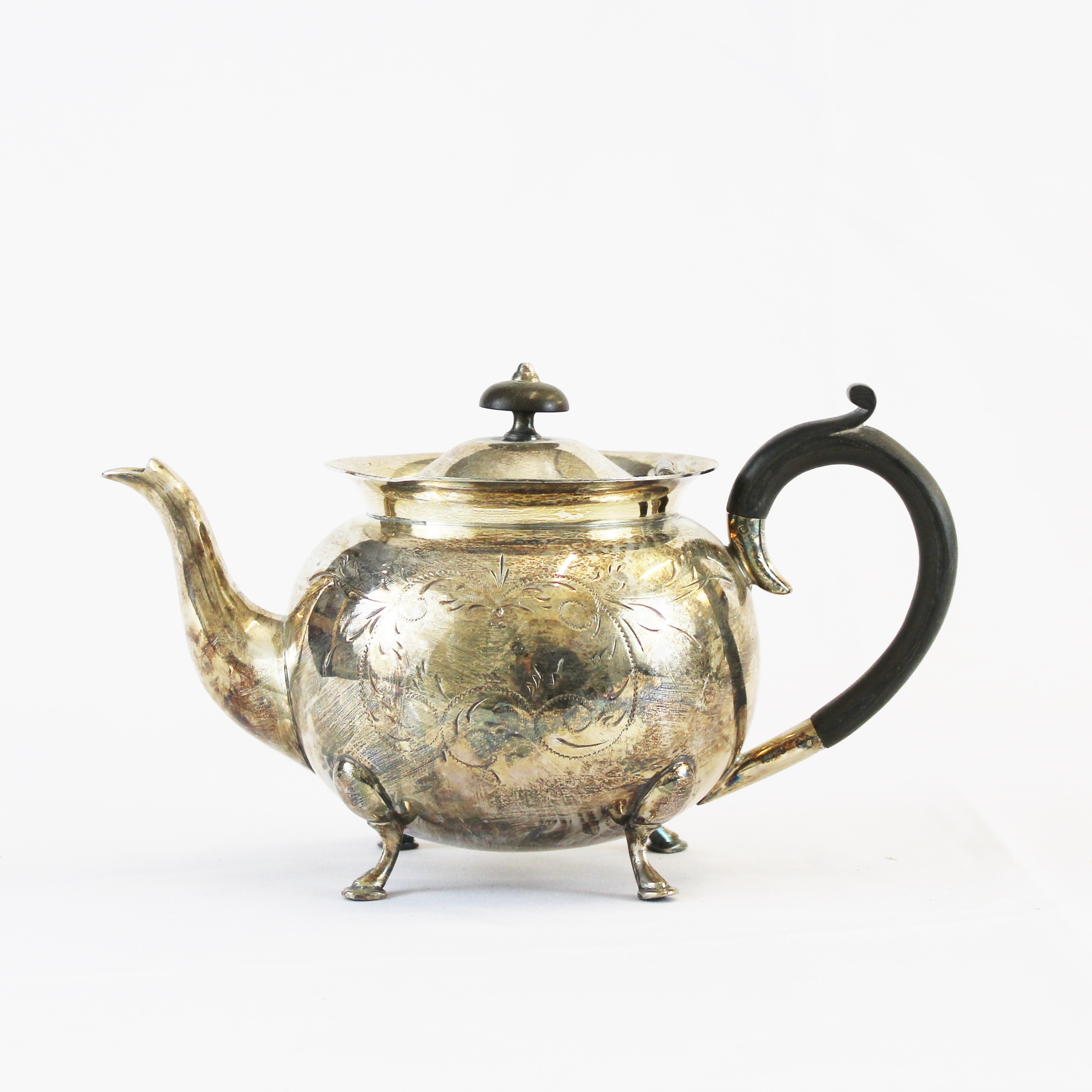 VINTAGE SILVER TEAPOT