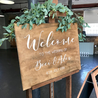 welcome sign at the west mill