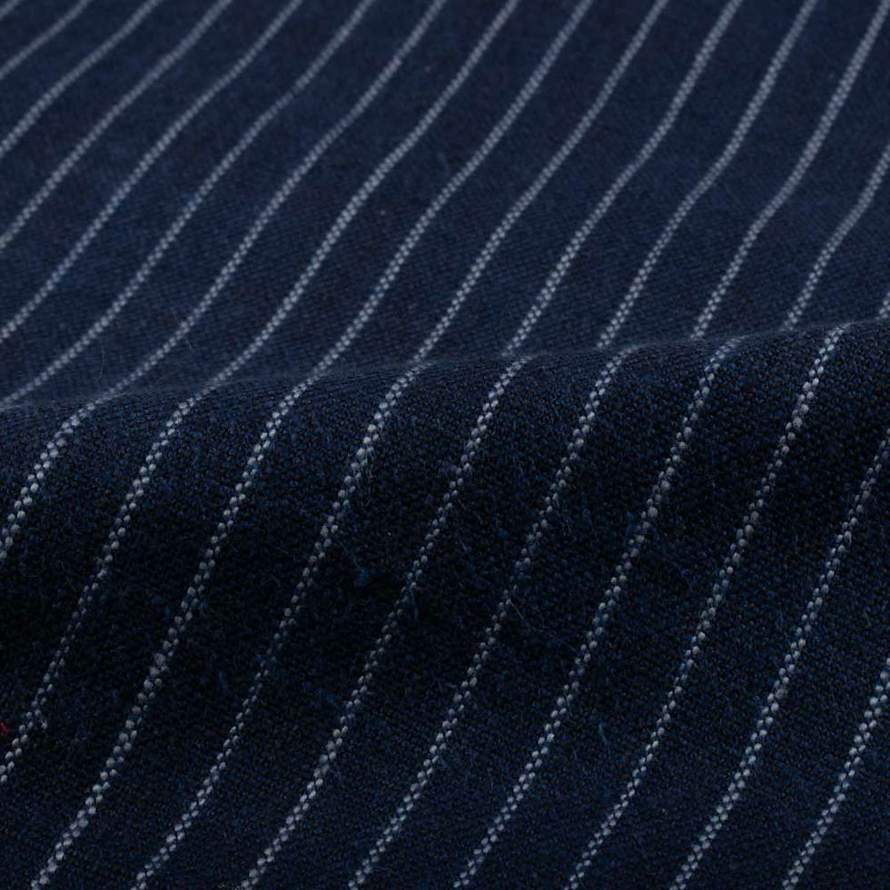Thumbnail: Pinstripe Cotton Handloom 180gsm
