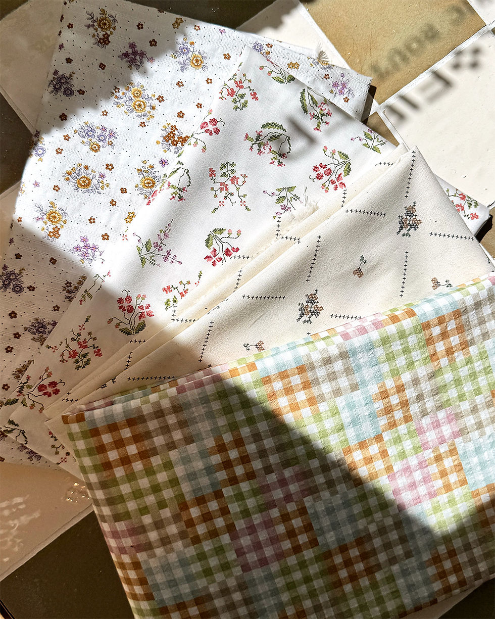 Thumbnail: Sweet Nostalgia Organic Cotton 110gsm