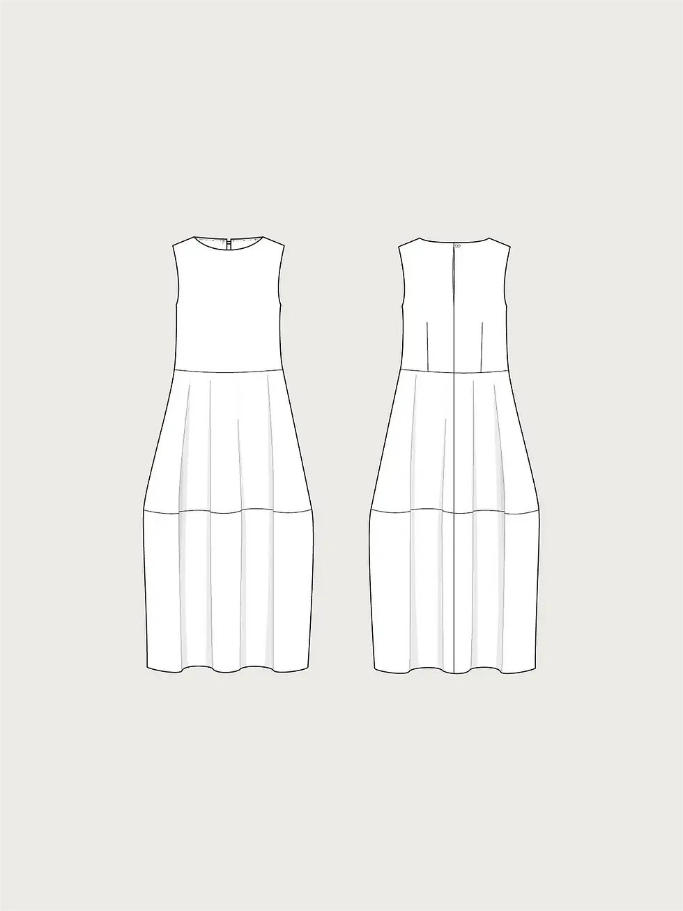 Thumbnail: The Assembly Line Barrel Dress