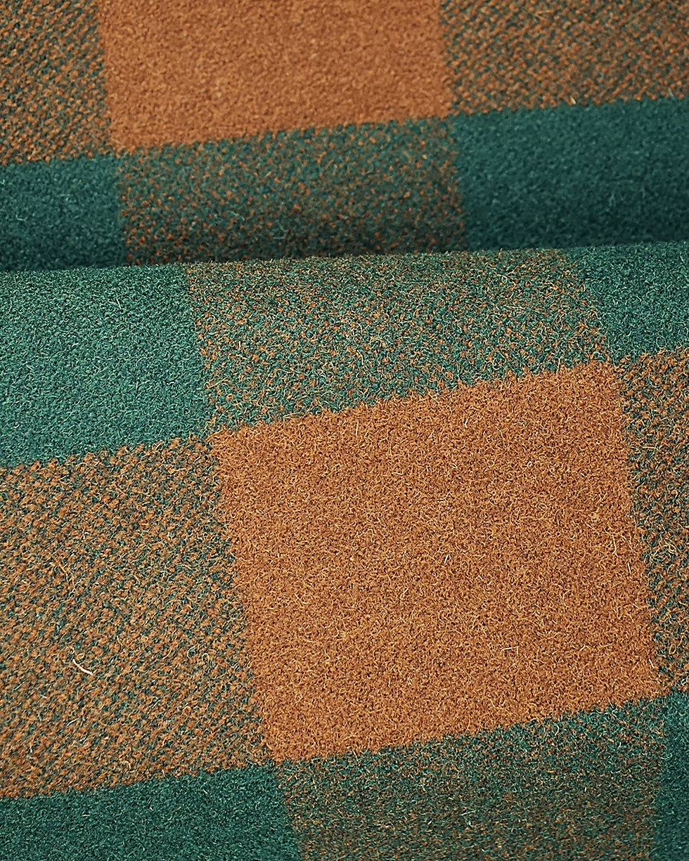 Thumbnail: Buffalo Plaid Italian Wool 830gsm