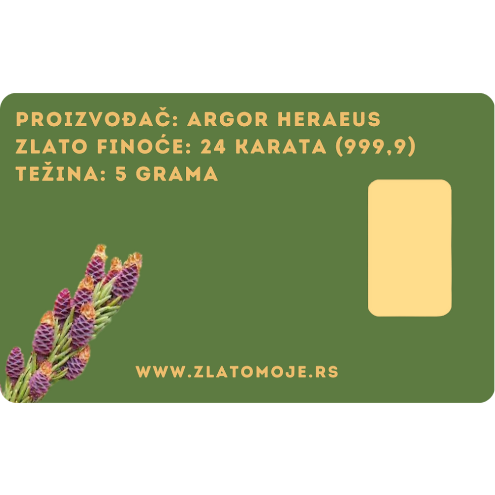 Thumbnail: Srbija 004 - poklon kartica