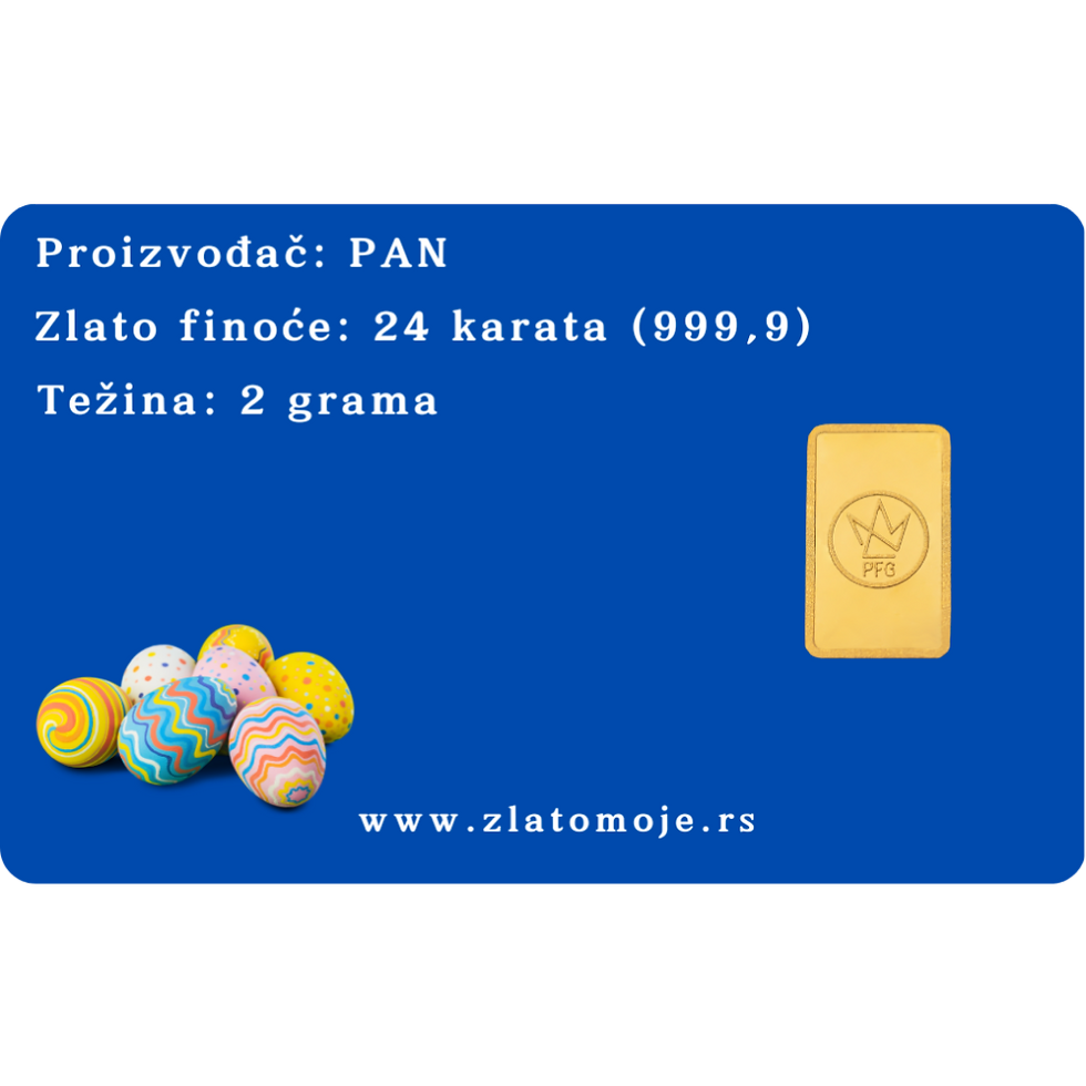 Thumbnail: Uskrs 003 - poklon kartica