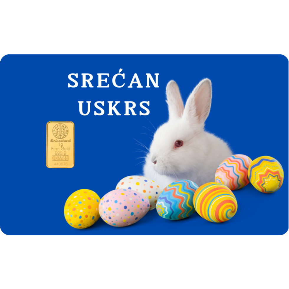 Thumbnail: Uskrs 003 - poklon kartica