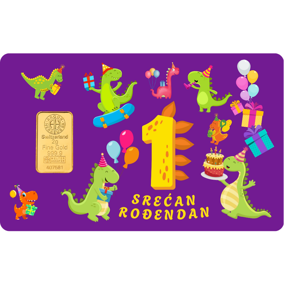 Thumbnail: Jubilarni rođendan 015/1 - poklon kartica