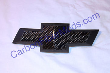 Chevrolete bow tie carbon fiber