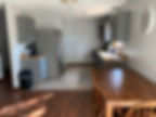 Modern kitchen in a furnished rental Williston ND.