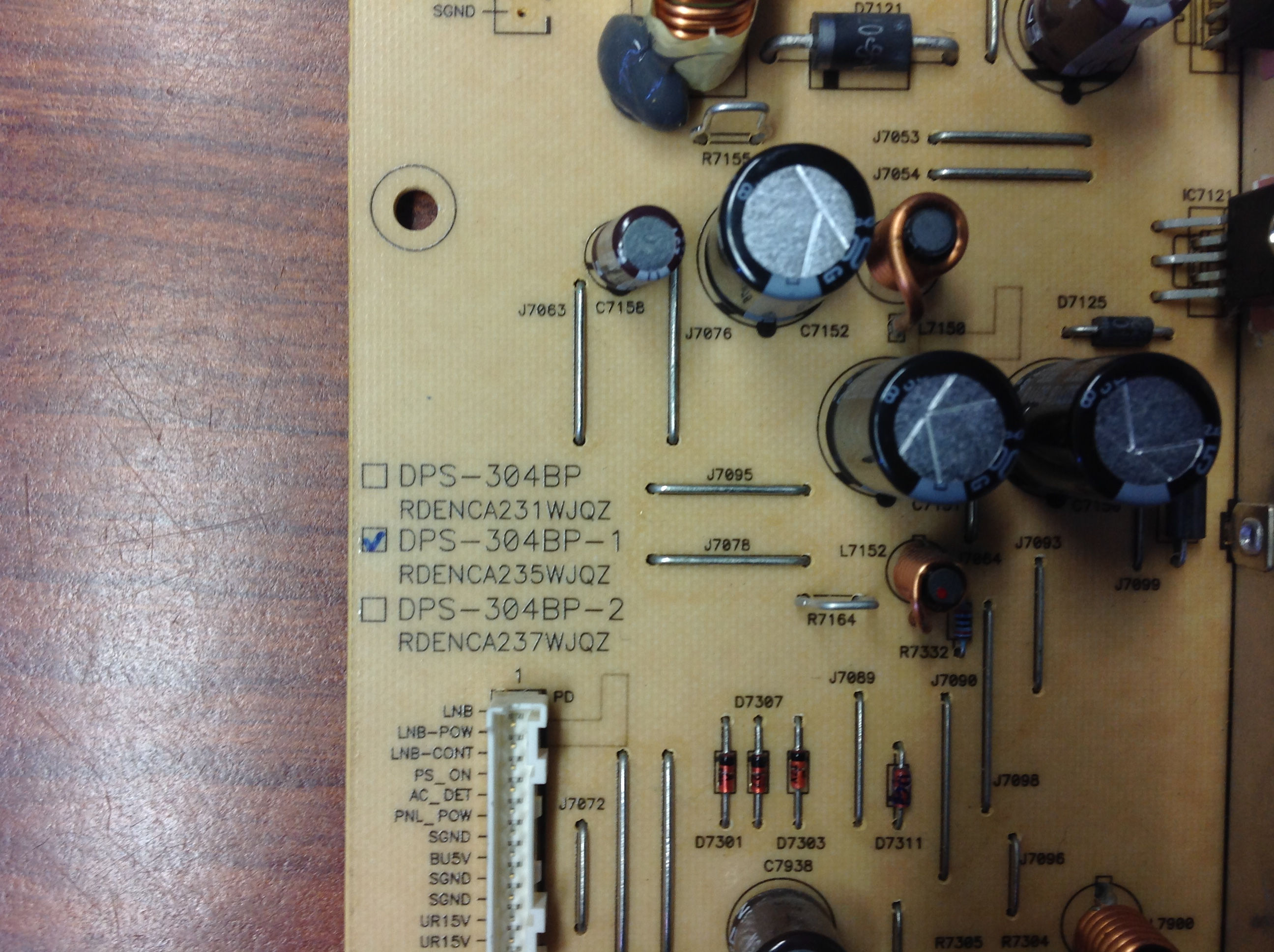 SHARP DPS-304BP-1 A REV:S6 POWER SUPPLY UNIT