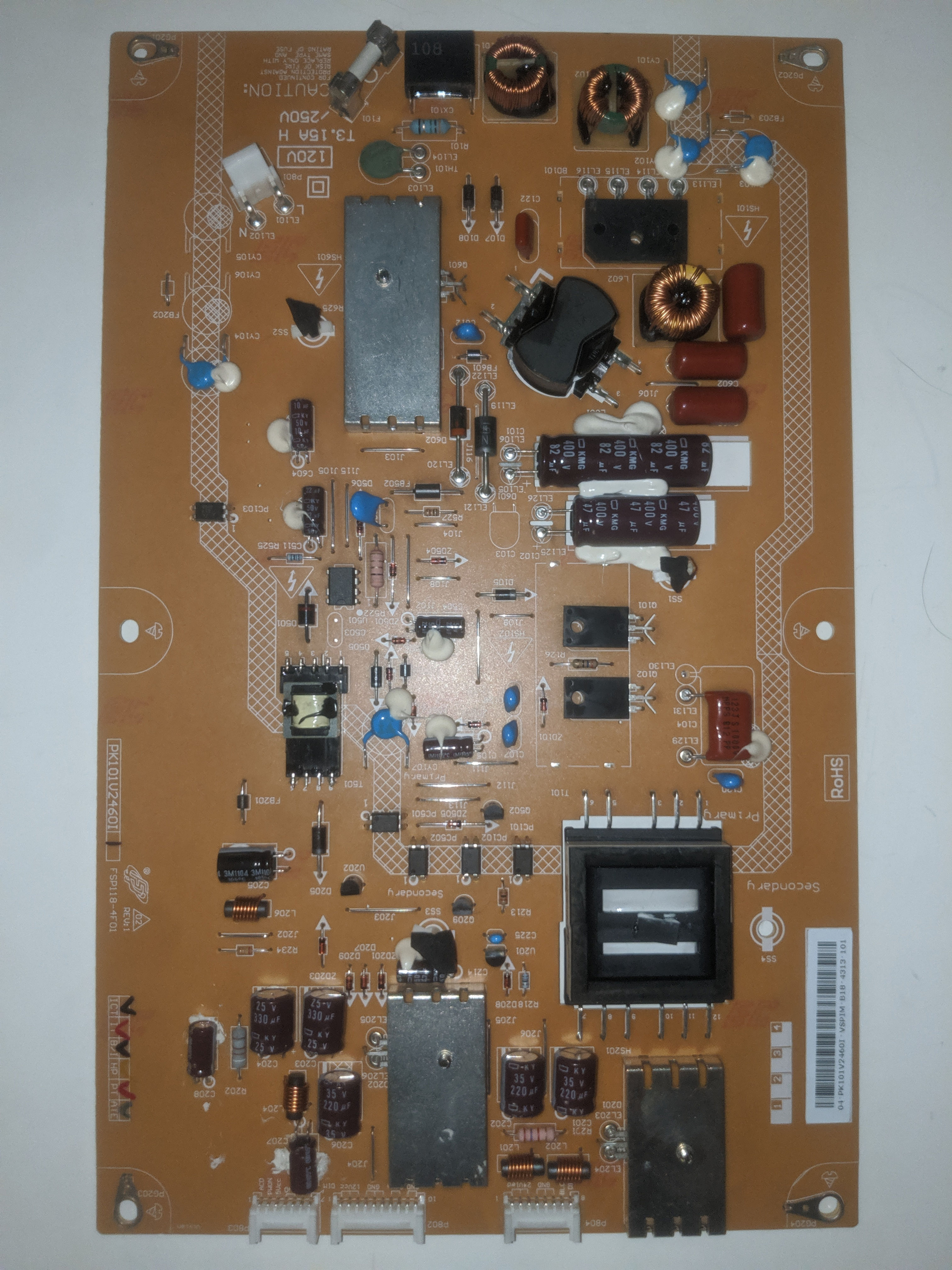 PK101V2460I FSP118-4F0I POWER SUPPLY
