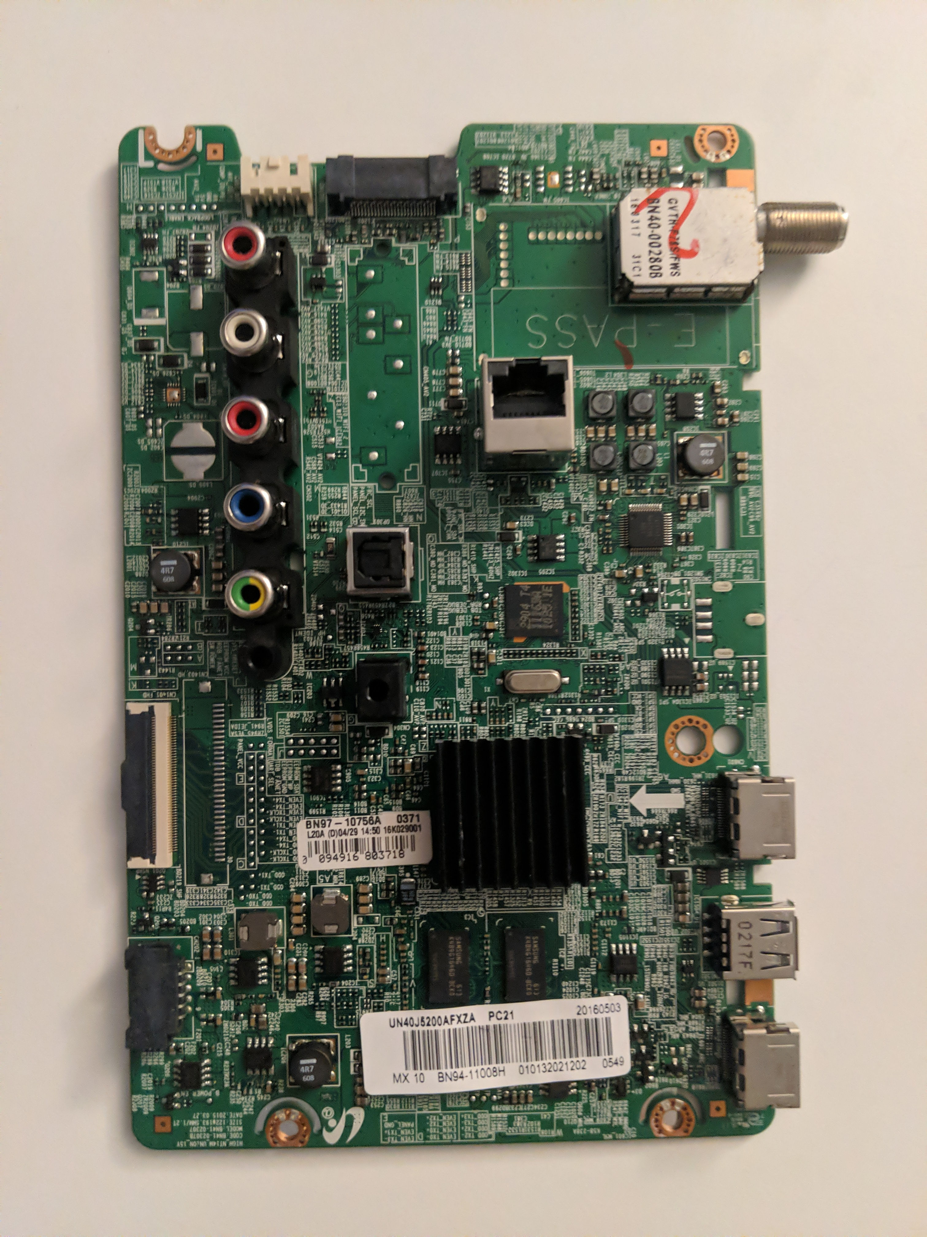 BN97-10756A Main Board