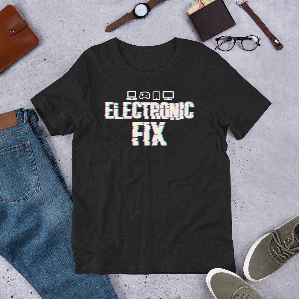 Electronic Fix Fizz Unisex t-shirt