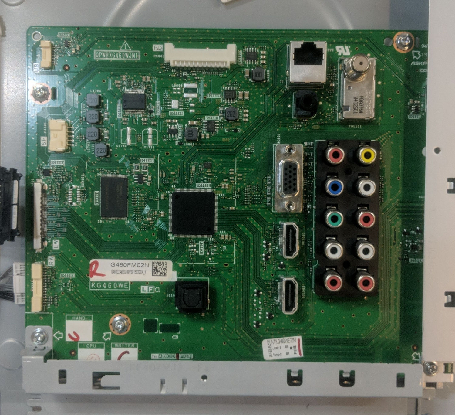 DUNTKG460WE02N KG460WEV Placa principal