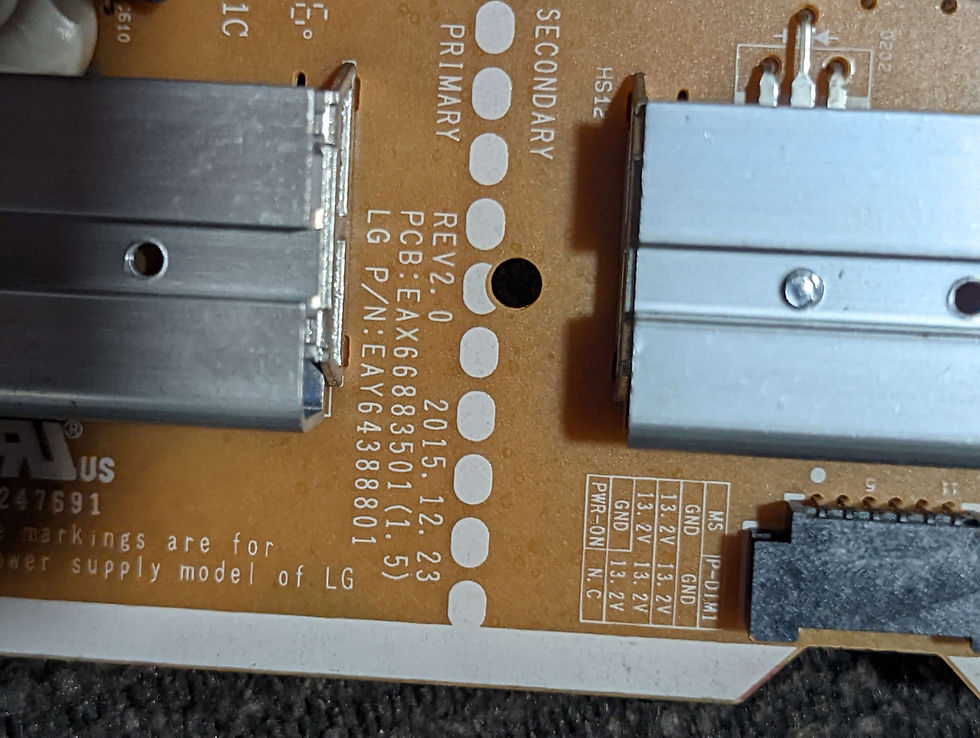 Miniatura: EAX66883501 Power Supply 