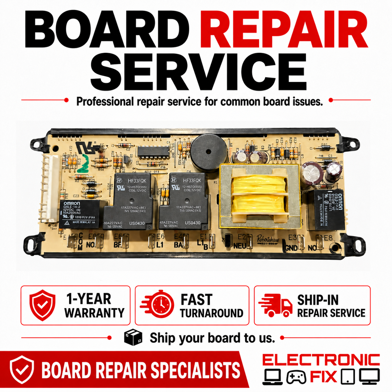 Frigidaire Electric Range Oven Control Board Repair 318010102