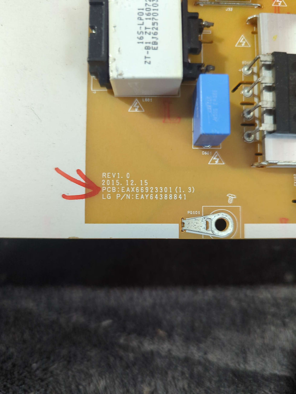 Thumbnail: EAX66923301 Power Supply 