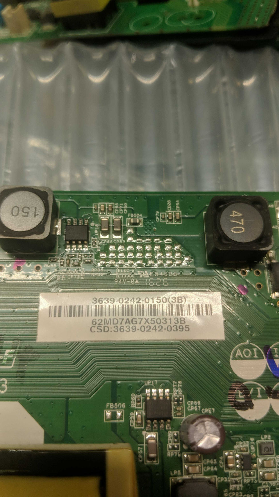 Thumbnail: 3639-0242-0150 Vizio D39HU-E0