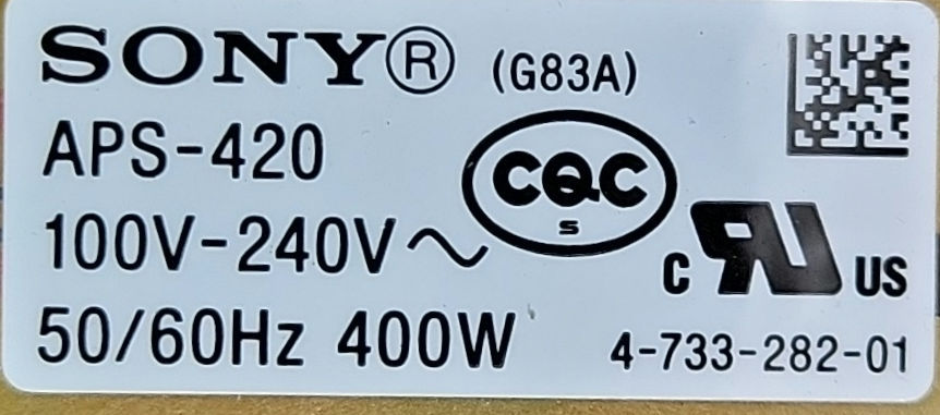 Thumbnail: SONY 1-983-330-12 Power Supply