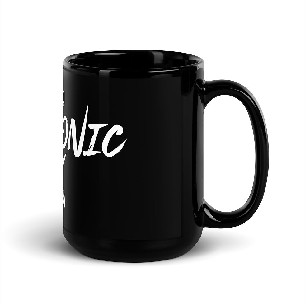 Miniatura: Black Glossy Mug