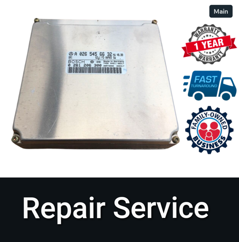A0265456632 1998 2000 Mercedes Benz ML320 Ecu Ecm Repair Service