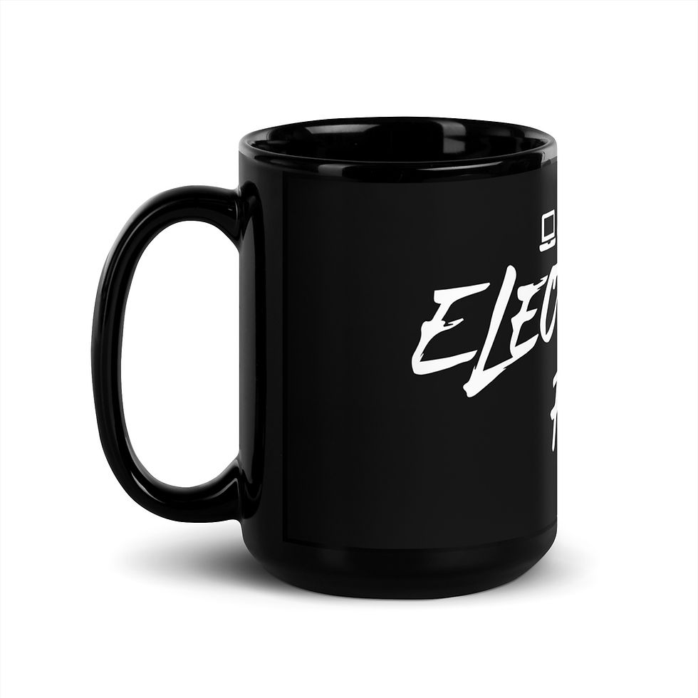 Miniatura: Black Glossy Mug