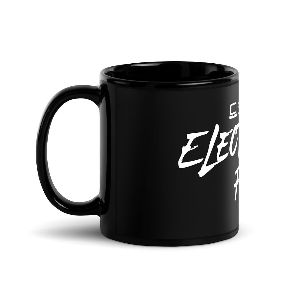 Miniatura: Black Glossy Mug