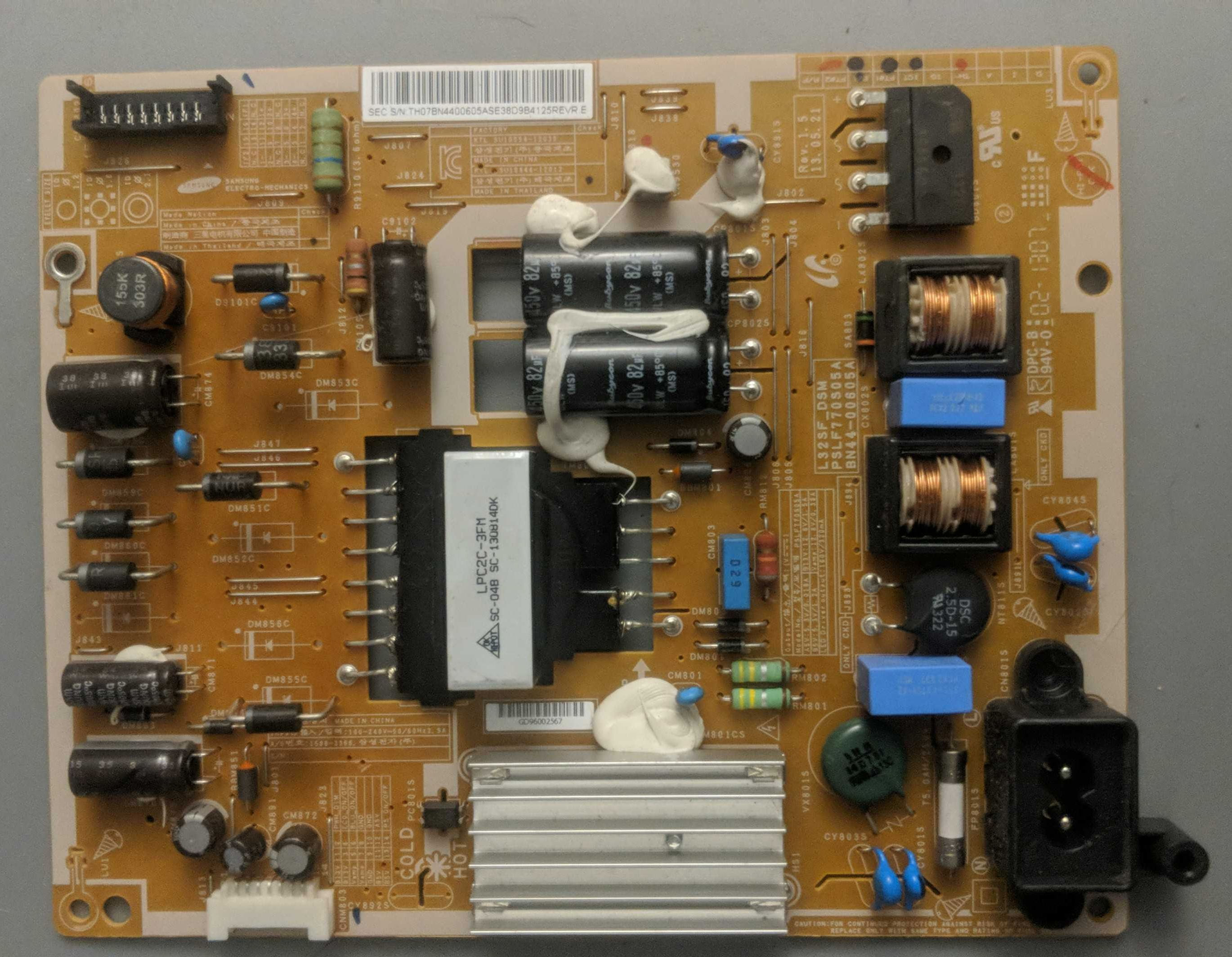 BN44-00605A POWER SUPPLY