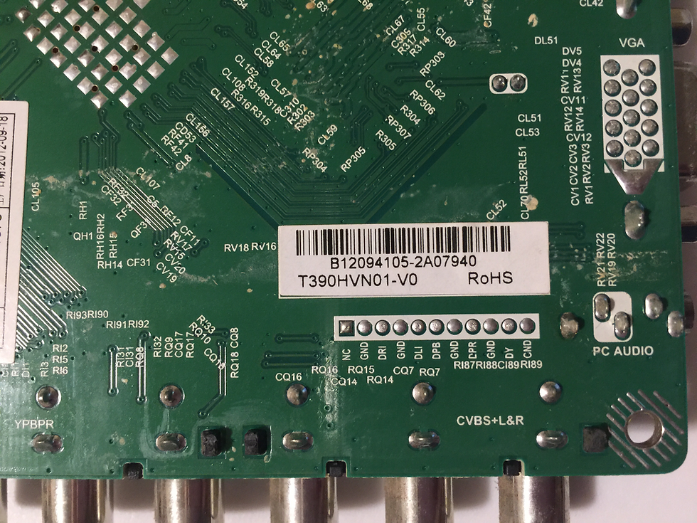 Thumbnail: Proscan-PLDED3992A-PLDED3996A-Main-Board-T-MS3391-71-T390HVN01-V0-B12094105  Pr