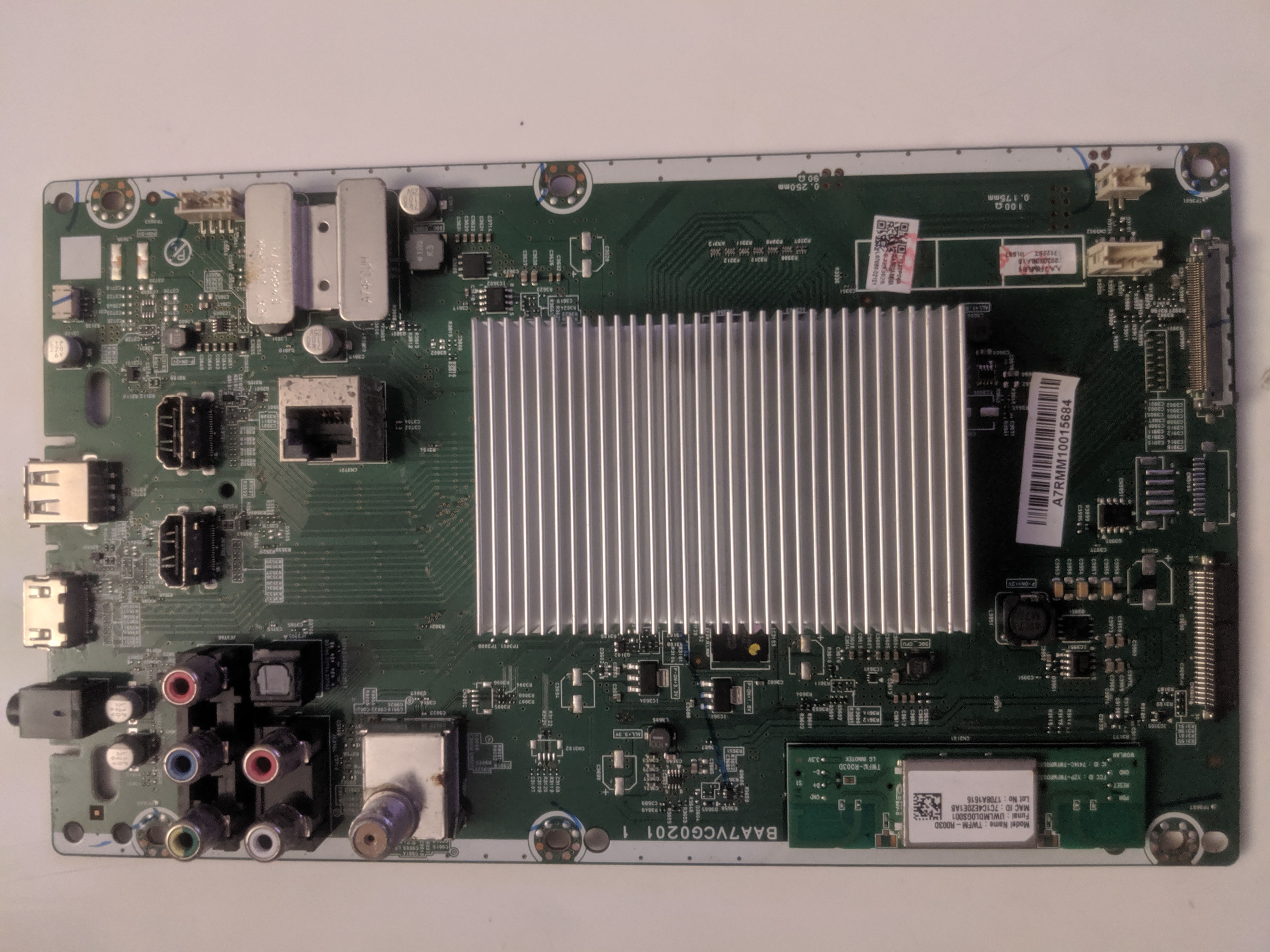 BAA7VCG0201 1 AA7RMUH MAIN BOARD 