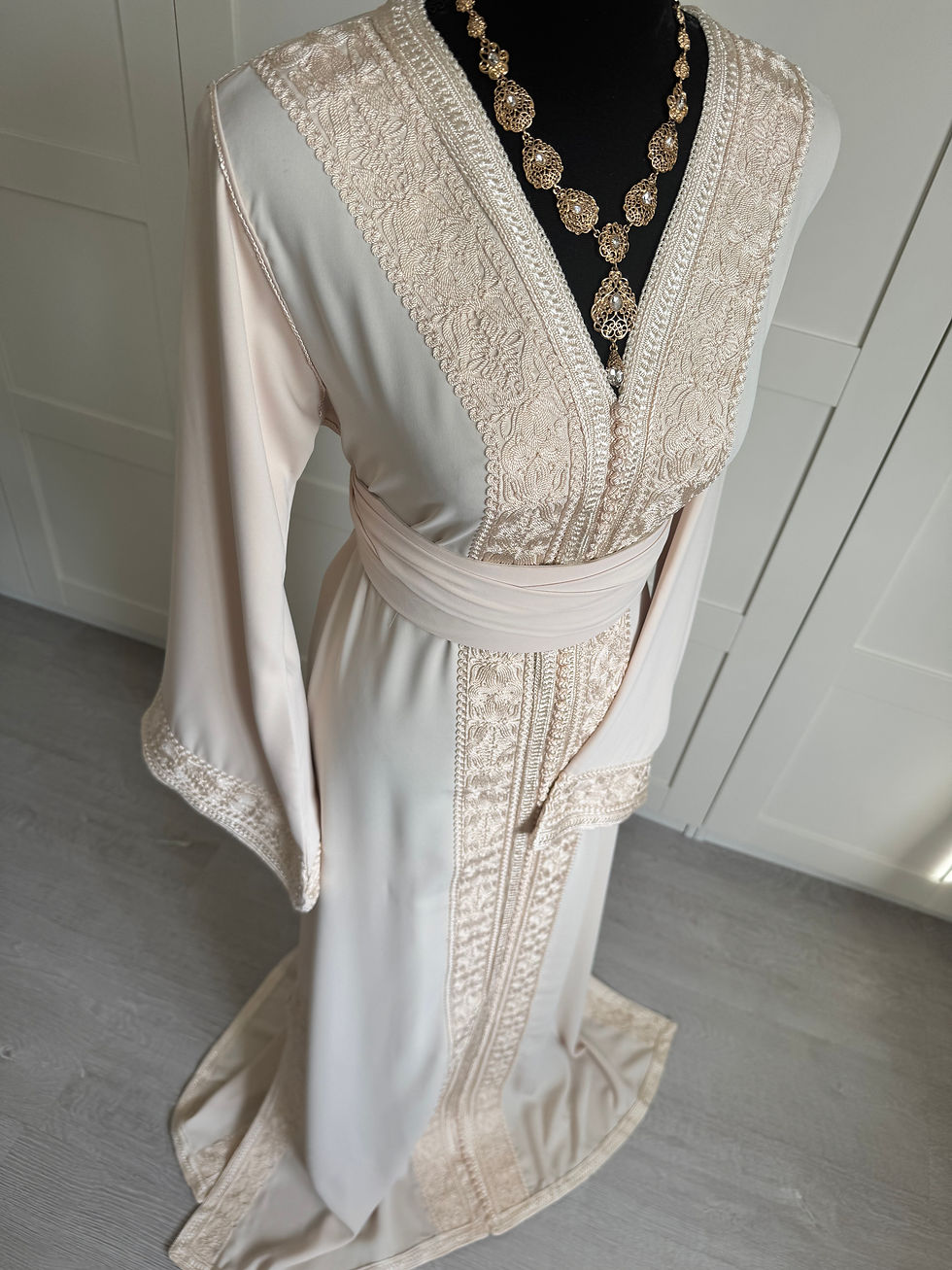Thumbnail: Caftan Nayla creme 