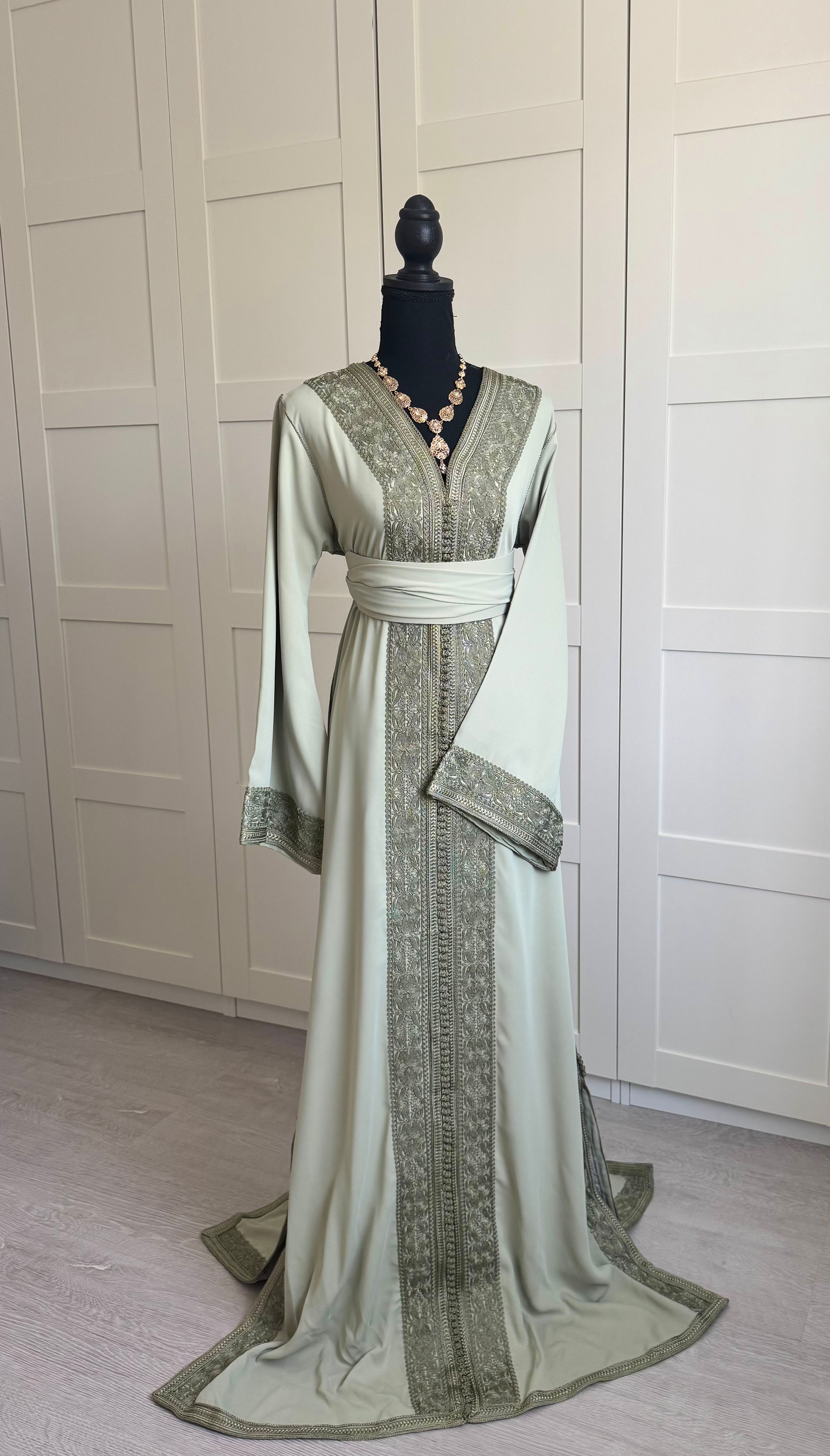 Caftan Nayla pistazien 