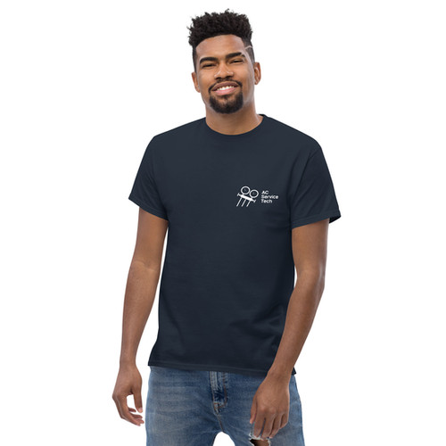 Unisex Caph Small Logo Long Sleeved T-Shirt- O/White